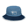 Eye of Heru denim bucket hat